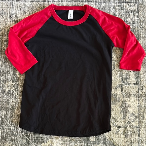 Other - Kids Black and Red Raglan Shirt